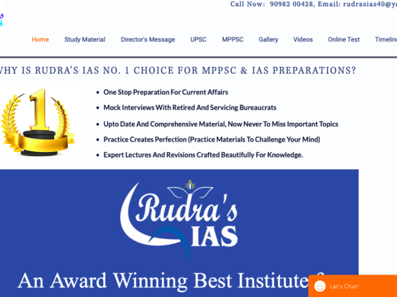 Rudra's IAS